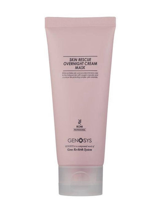 GENOSYS Skin Rescue Overnight Cream Mask – Regenerująca kremowa maska na noc, 100 ml