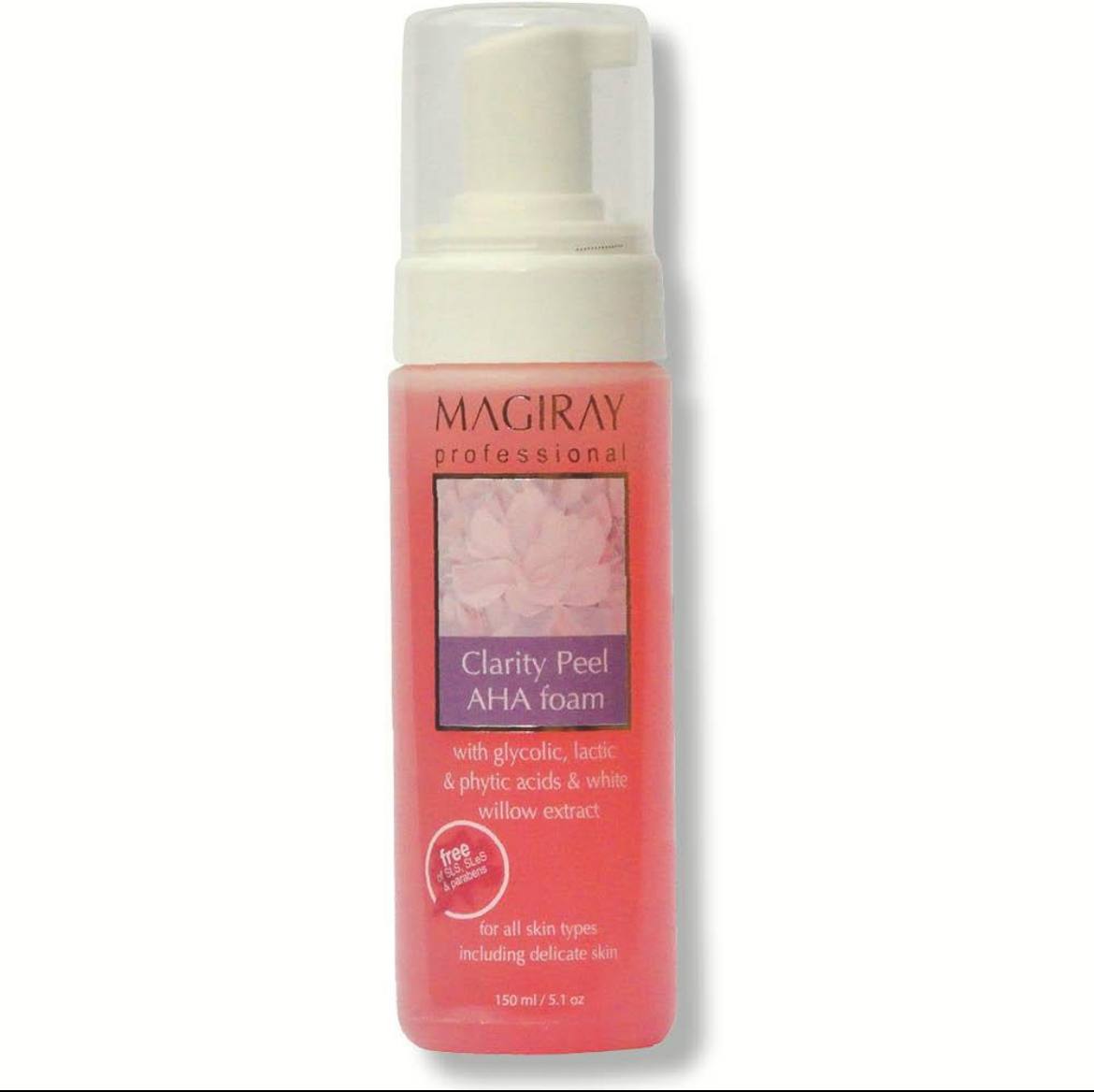 MAGIRAY Clarity Peel AHA Foam – pianka oczyszczająca z kwasami AHA, 150 ml