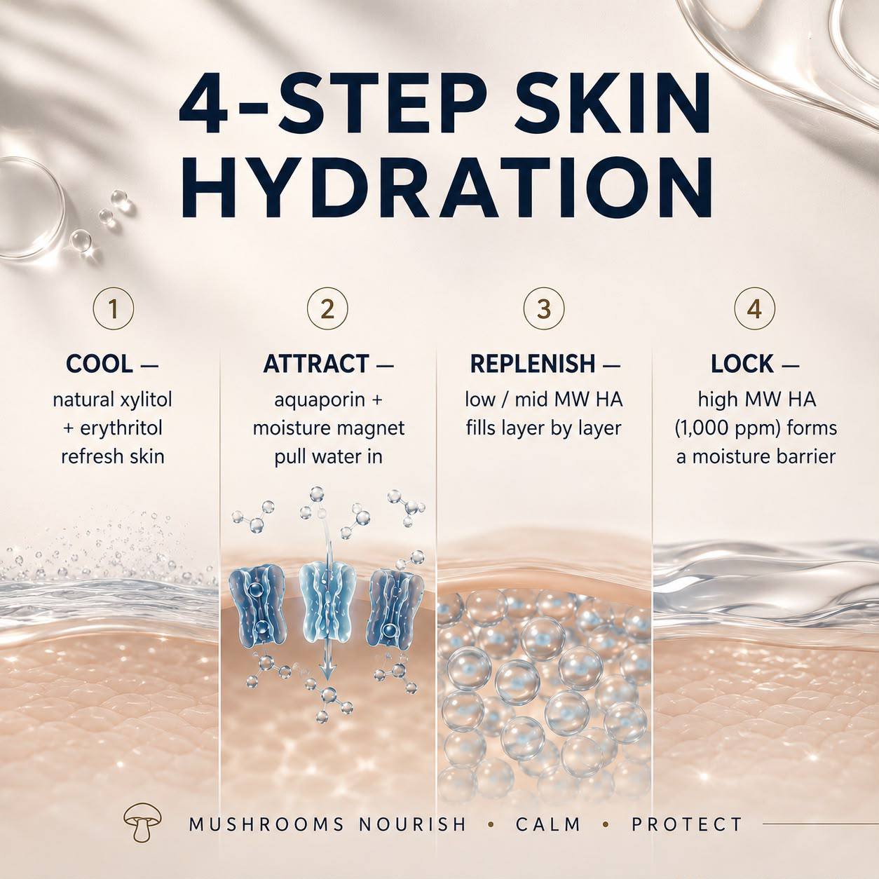 GENOSYS Moisture Replenishing Hyaluron Cream 50 g