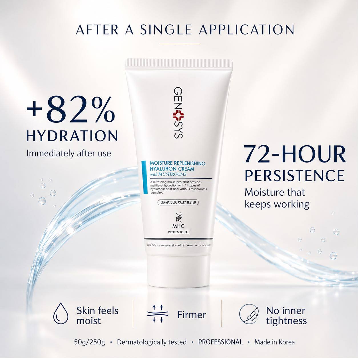 GENOSYS Moisture Replenishing Hyaluron Cream 50 g